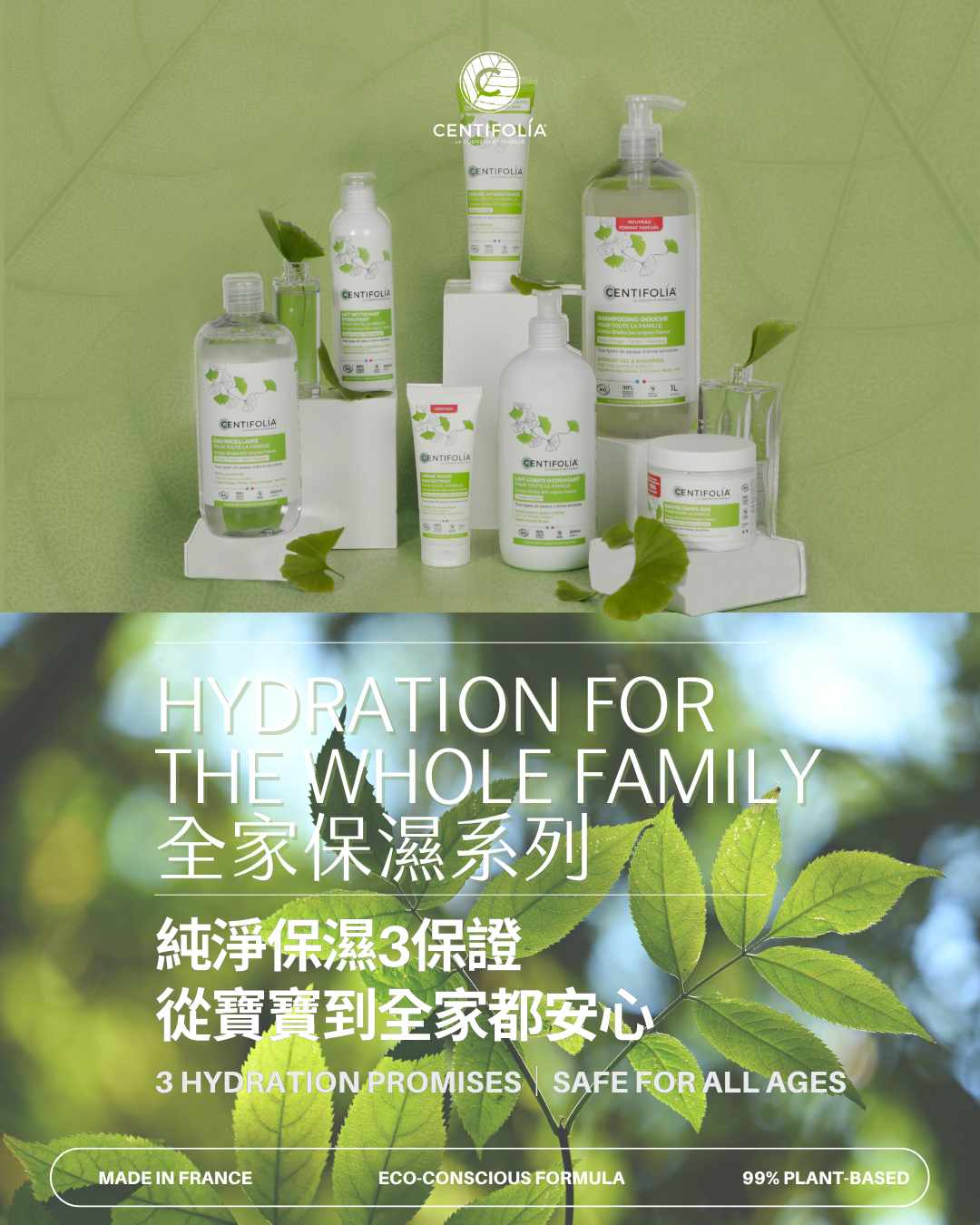 銀杏溫和保濕潔膚乳 200 ml